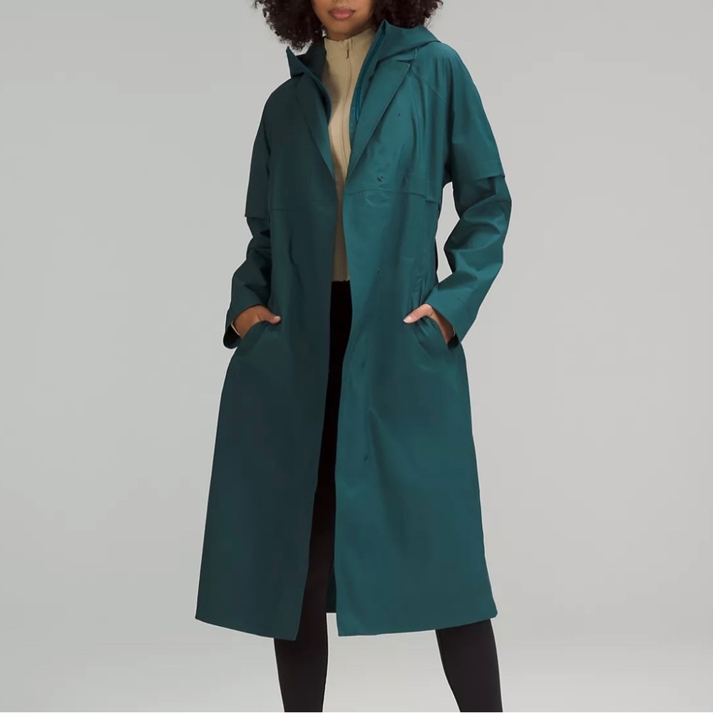 Lululemon Rain Trench Coat